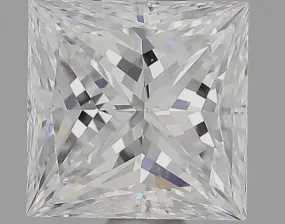 0.64 Carat D VS2 Princess Cut Diamond