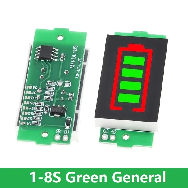 18650 Lithium Battery Capacity Indicator Module