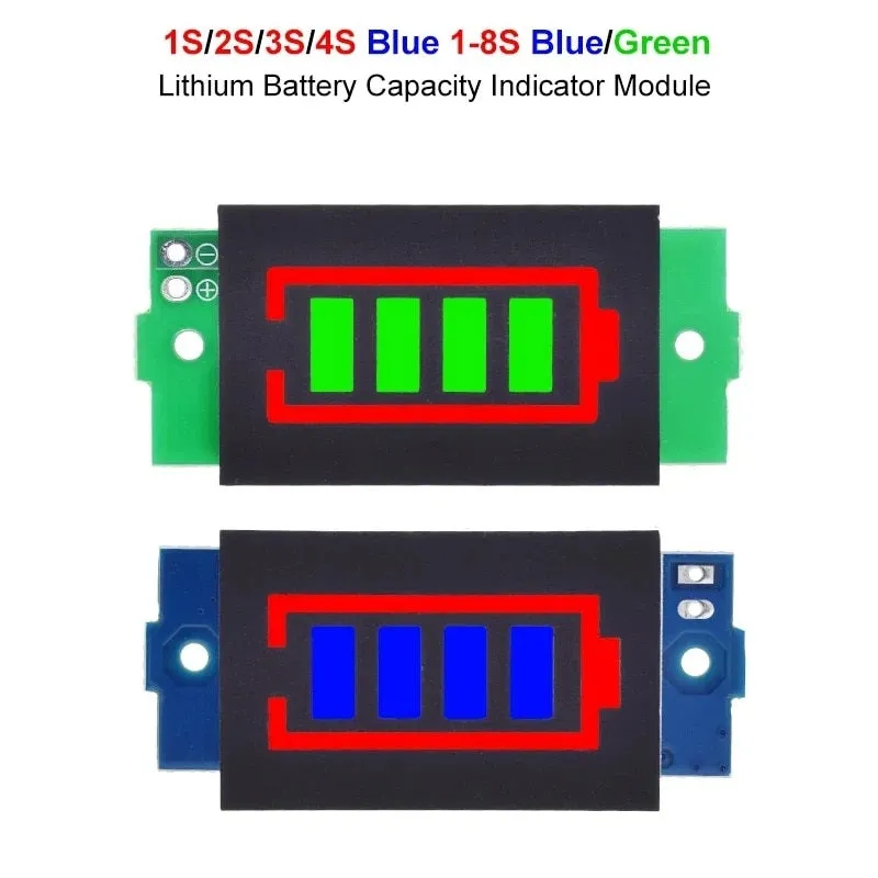 18650 Lithium Battery Capacity Indicator Module