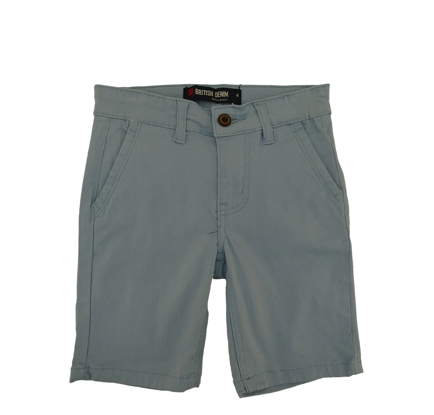 AB13253, Boys' British Denim Bermuda Slim Fit Shorts