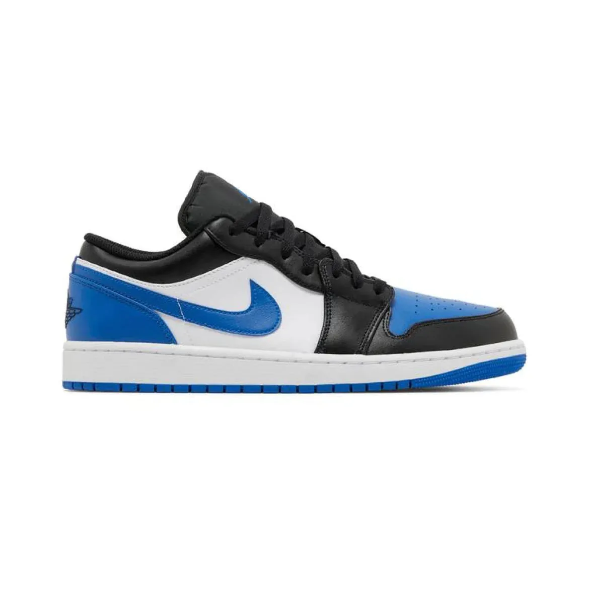 Air Jordan 1 Low Alternate Royal Toe White Black White Royal Blue