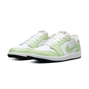 Air Jordan 1 Low OG White Ghost Green Black