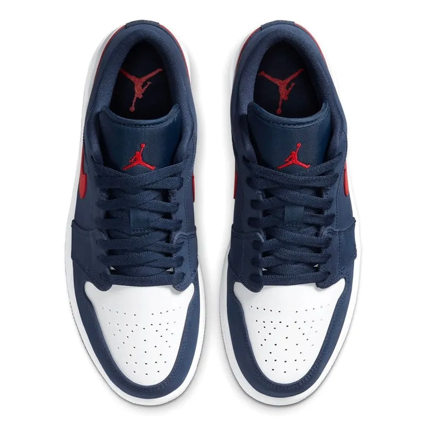 Air Jordan 1 Low USA Blue White Red