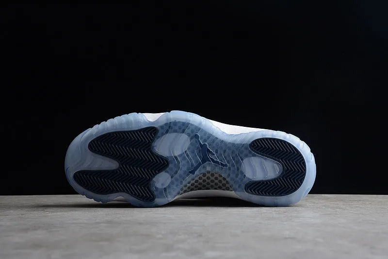 AIR JORDAN 11 RETRO LOW GEORGETOWN GREY MIST/WHITE-MIDNIGHT NAVY