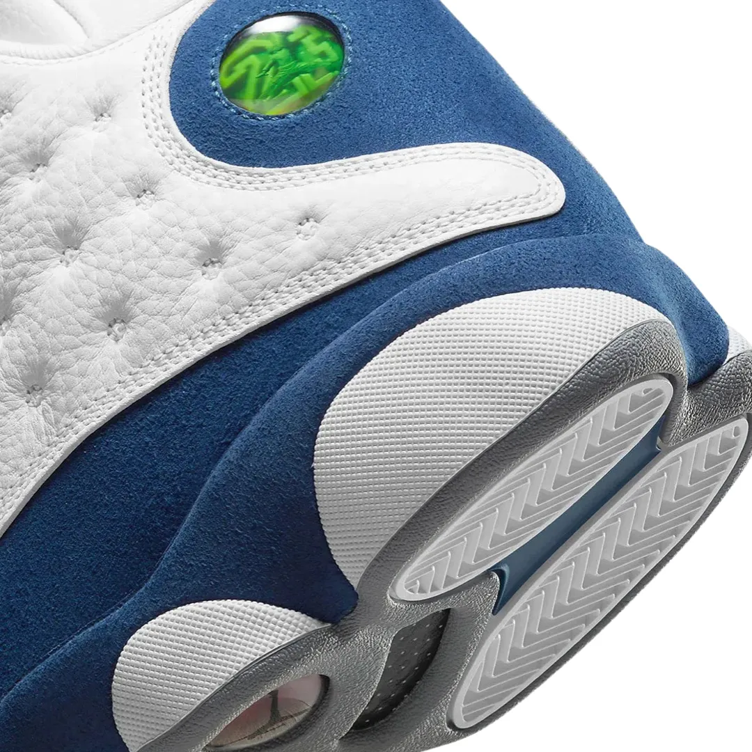 Air Jordan 13 White French Blue Light Steel Grey