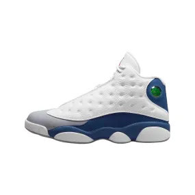 Air Jordan 13 White French Blue Light Steel Grey