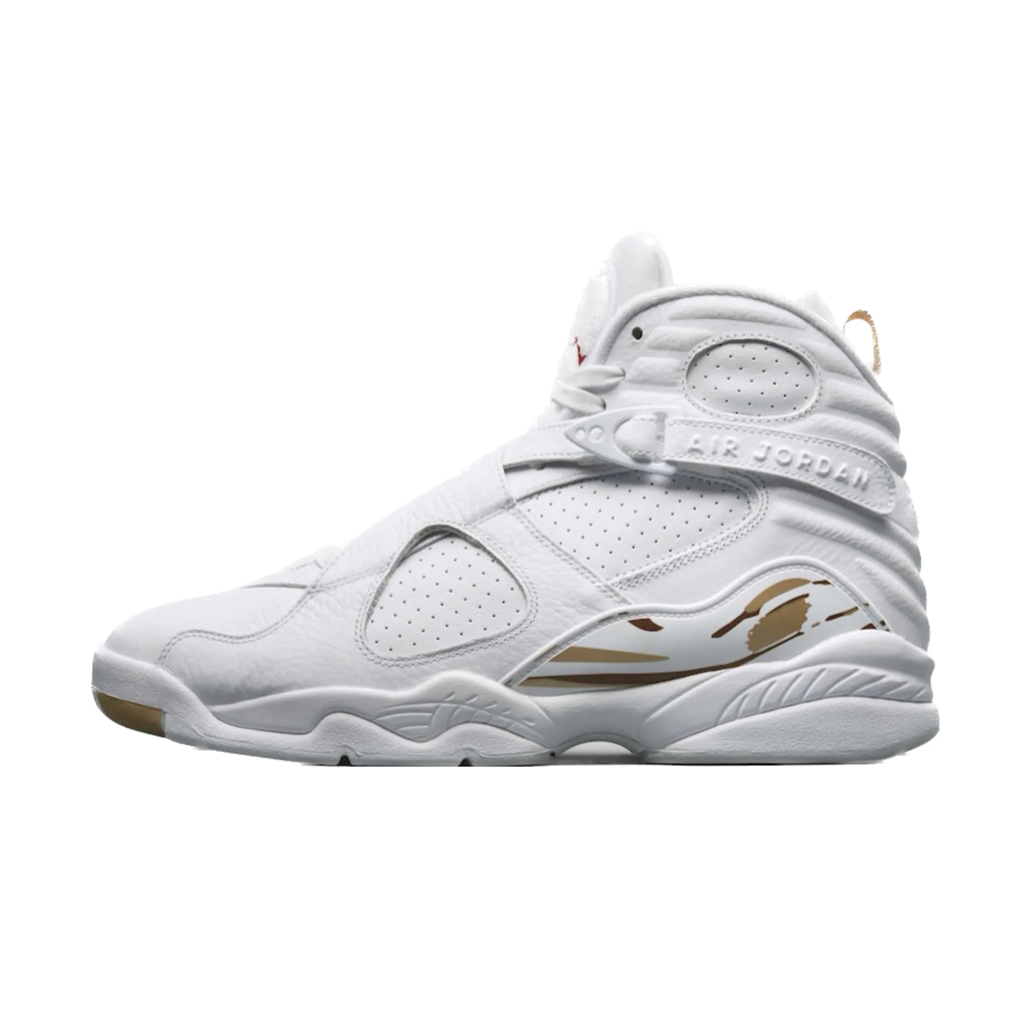 Air Jordan 8 Retro OVO White Blue Metallic Gold Varisty Red