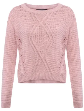 Amara Reya Yew pink jumper