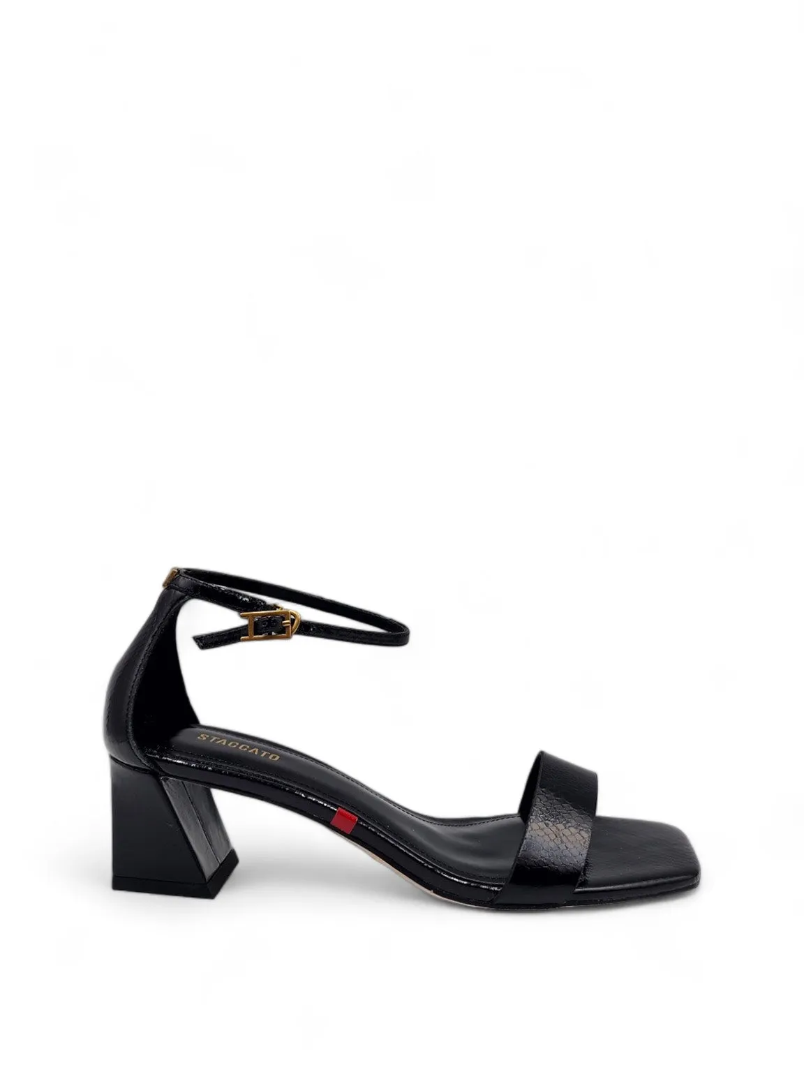 Ankle Strap Block Heel Sandals