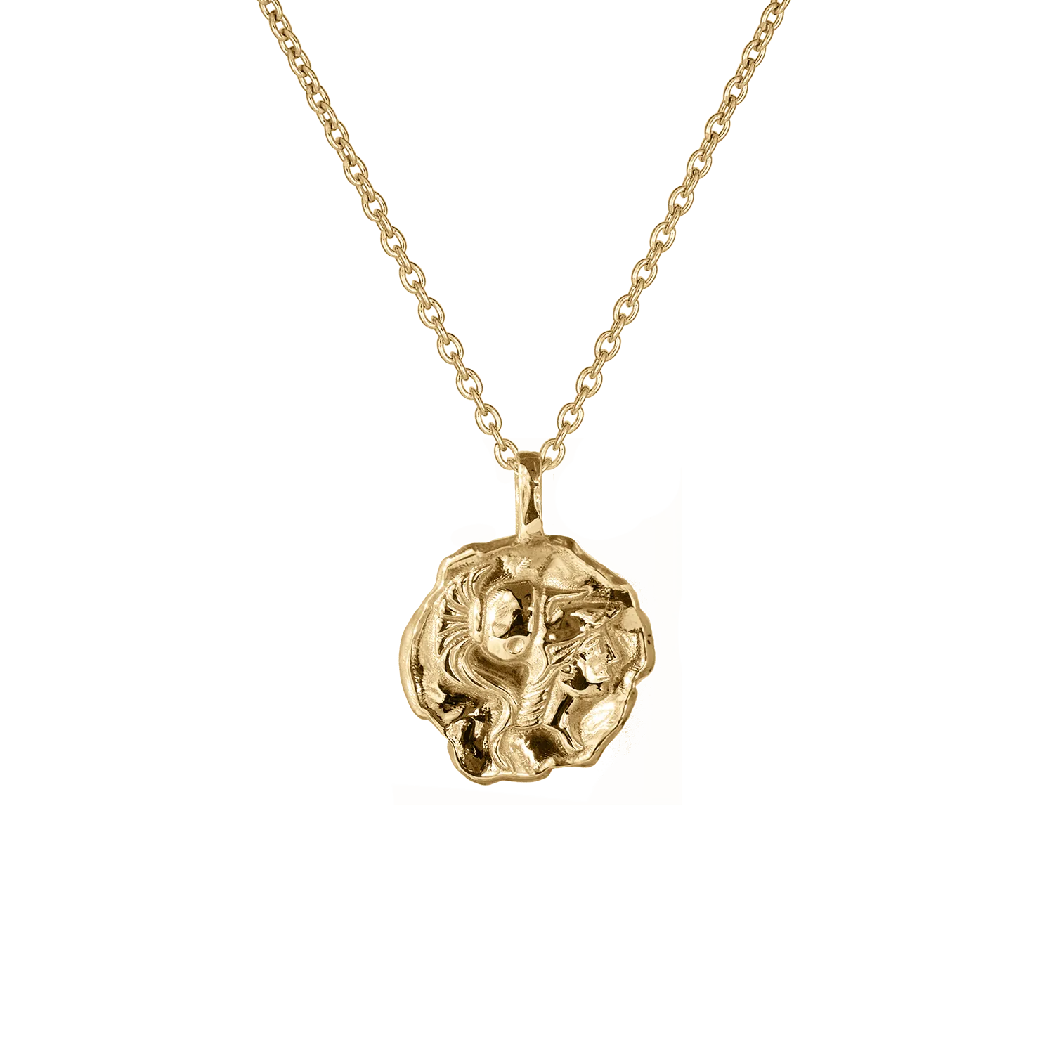 Athena Molten Mini Medallion