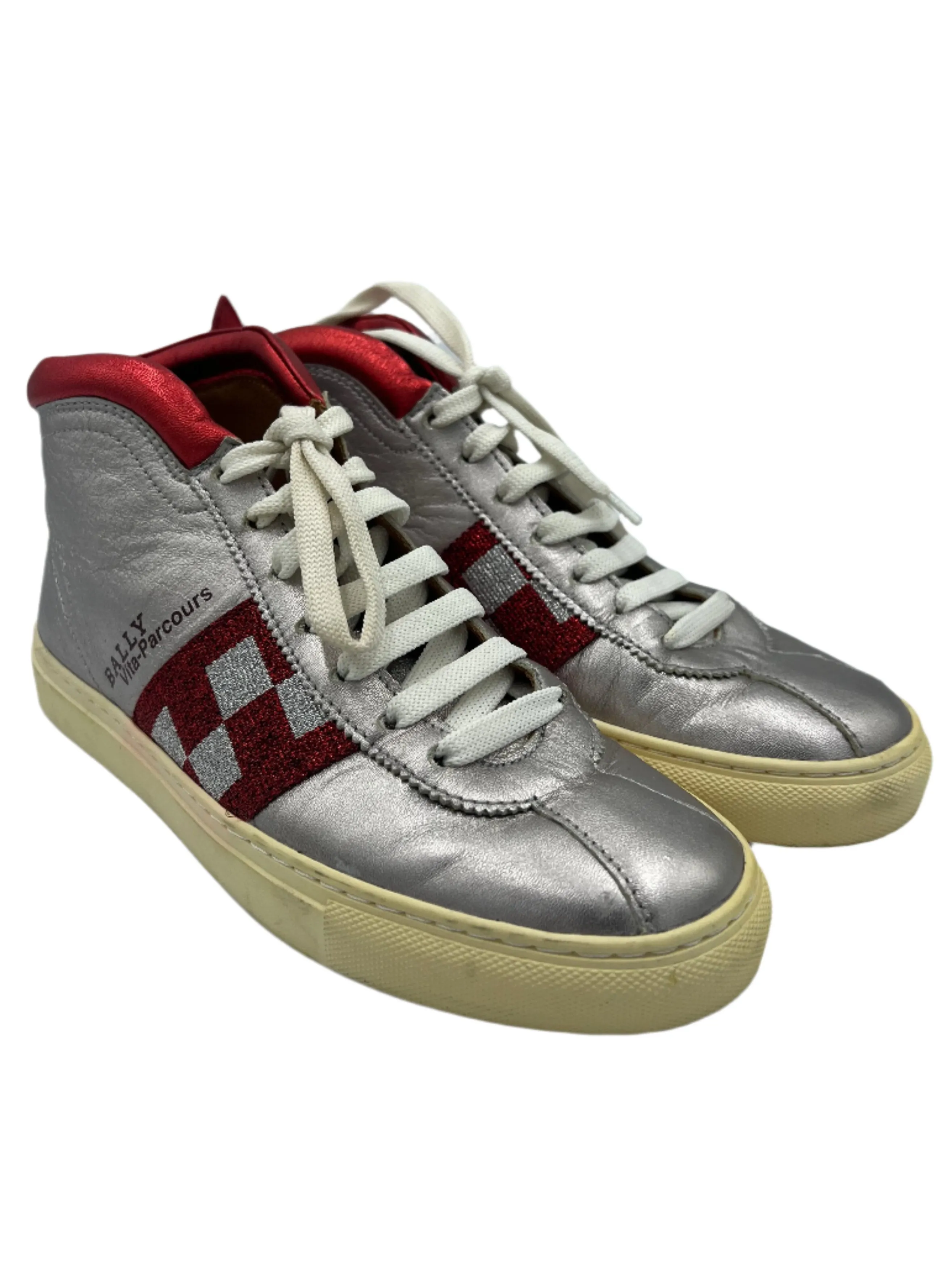 Bally Vita Parcour High-Top Sneakers   Size: 6