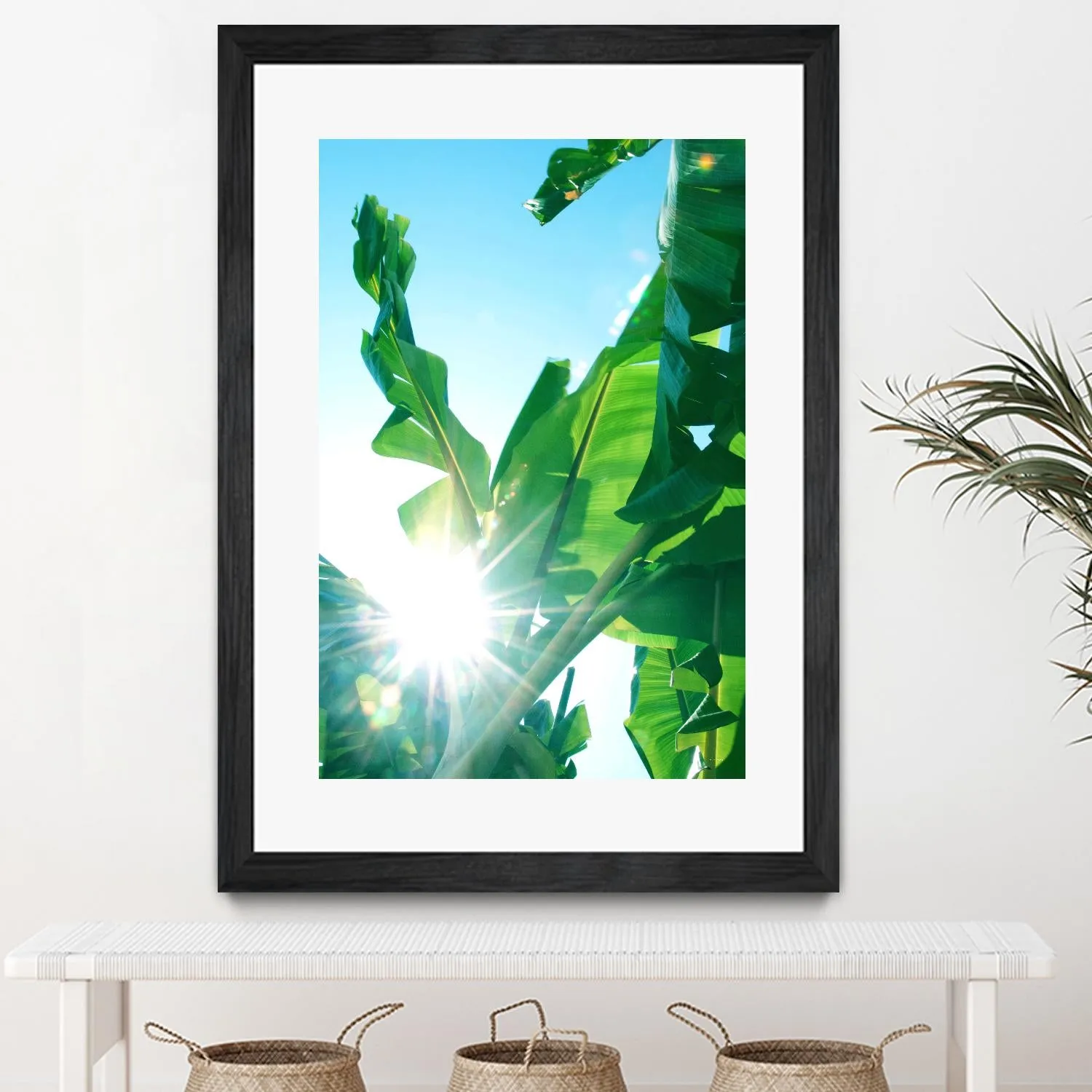 Banana Leaves Delight #1 #tropical #decor #art