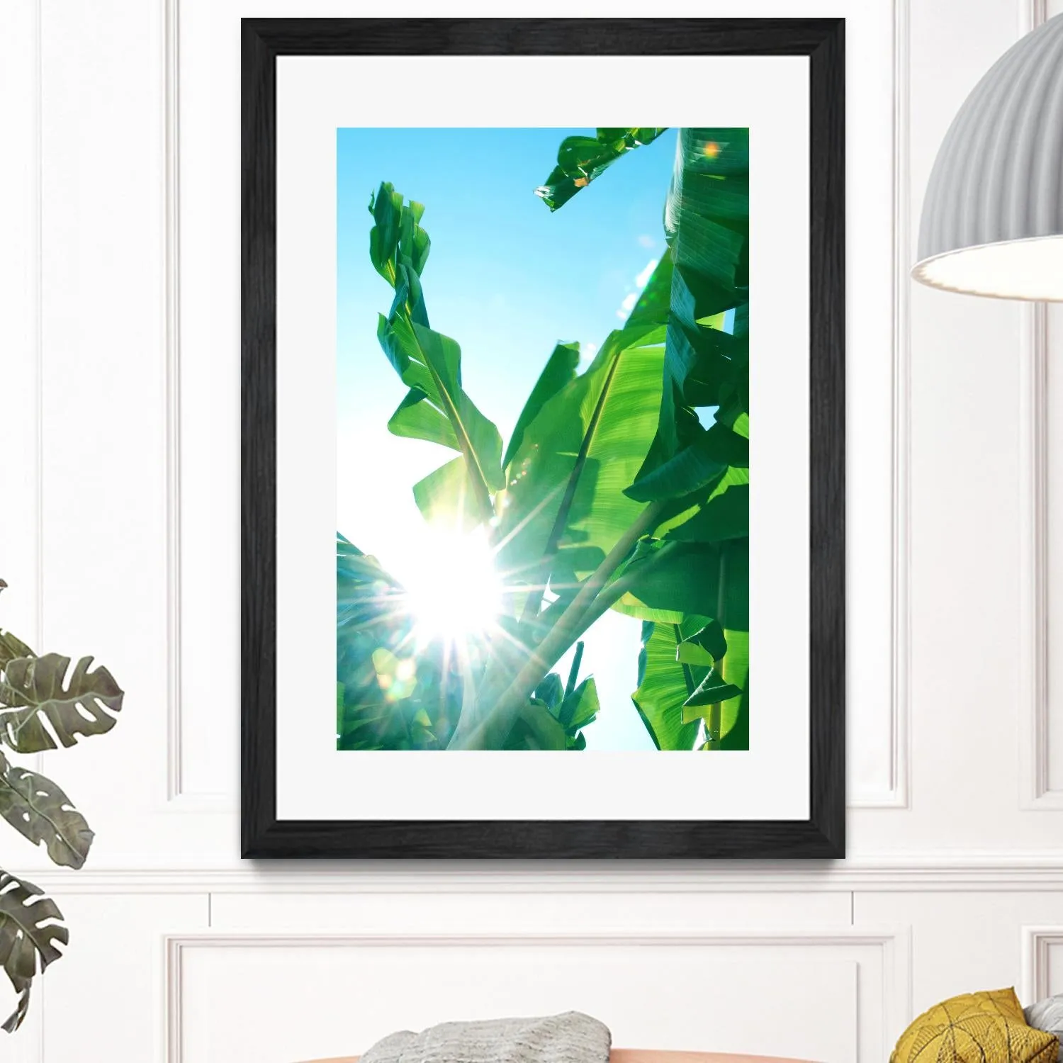 Banana Leaves Delight #1 #tropical #decor #art