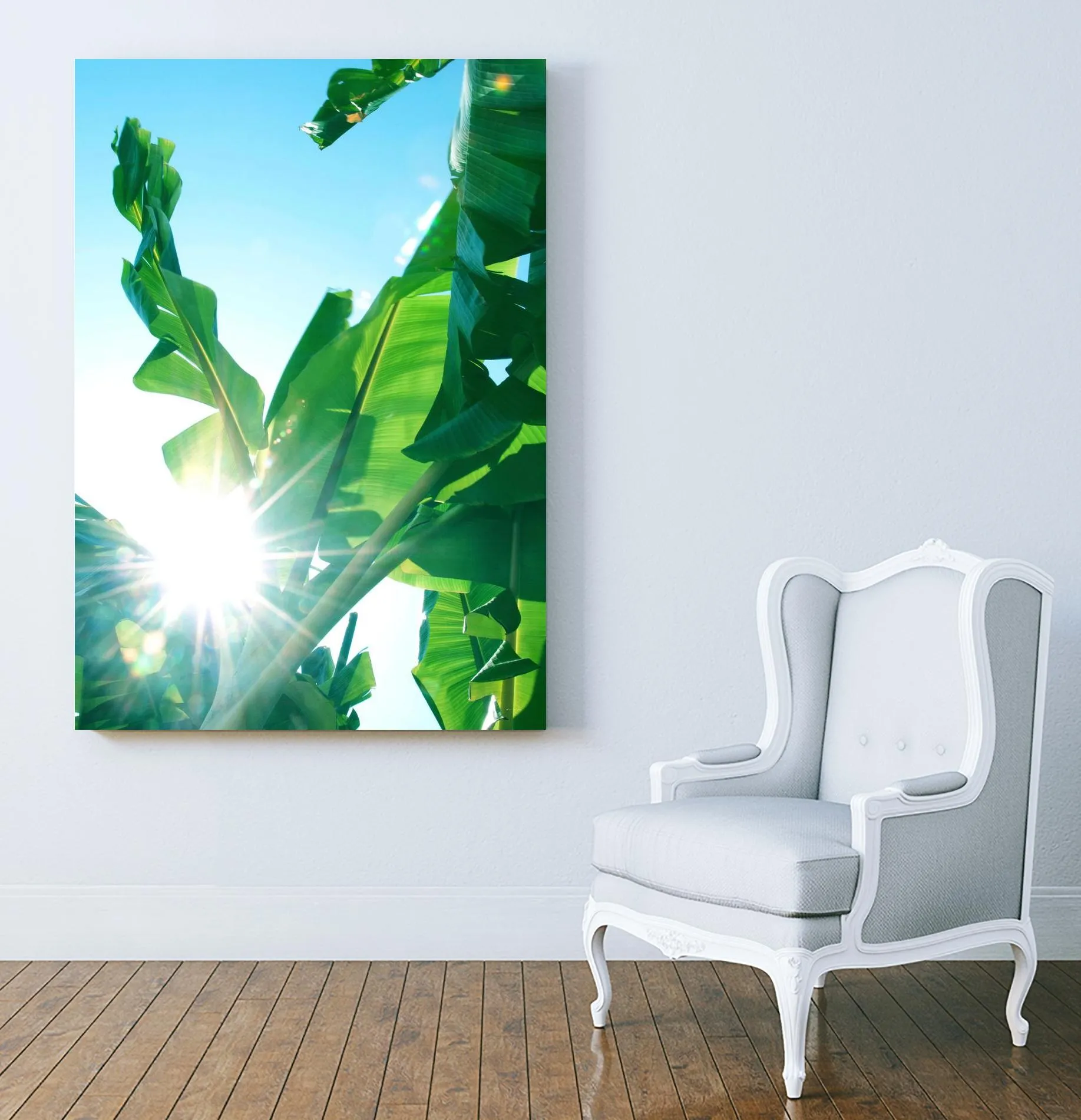 Banana Leaves Delight #1 #tropical #decor #art