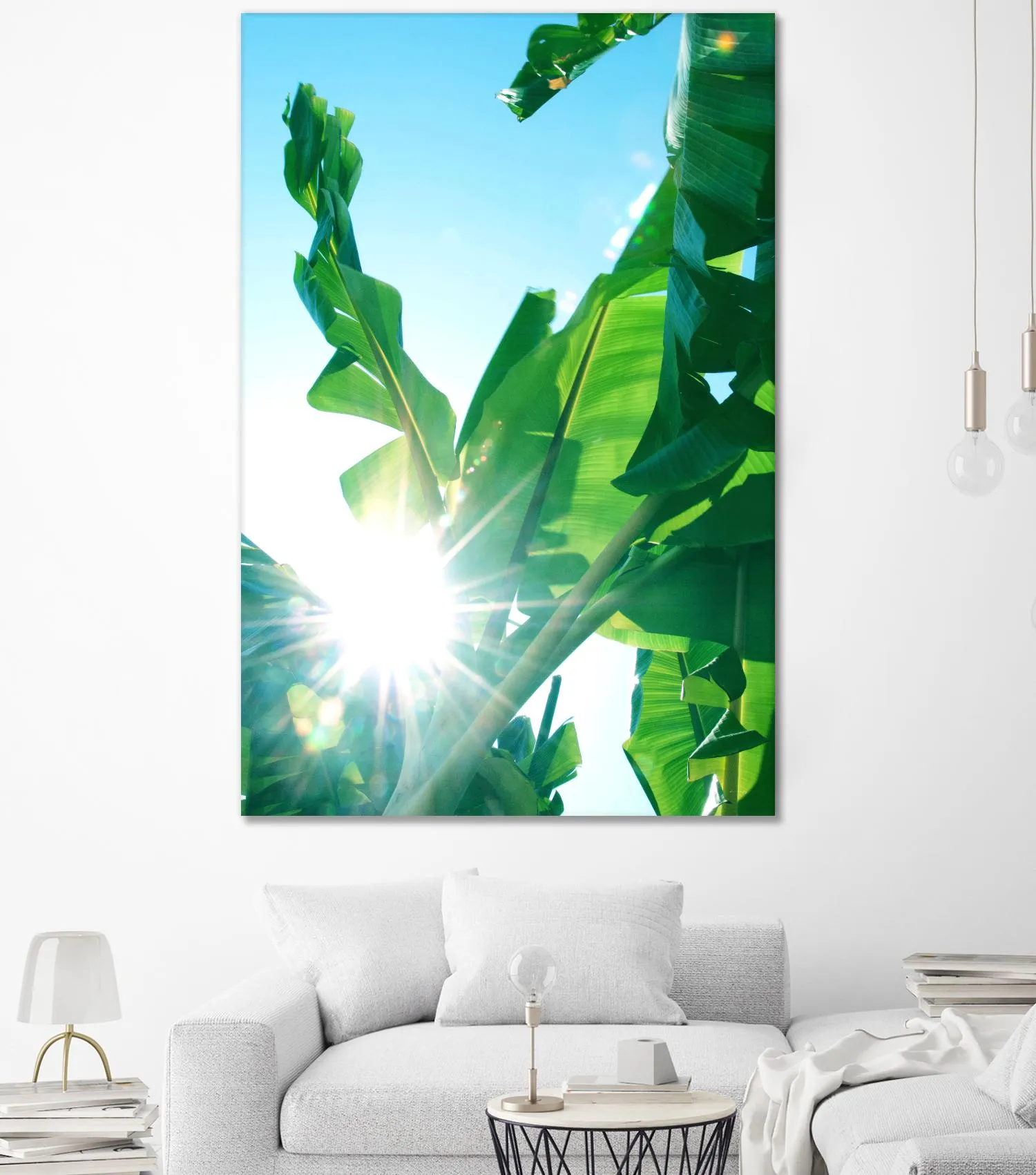 Banana Leaves Delight #1 #tropical #decor #art