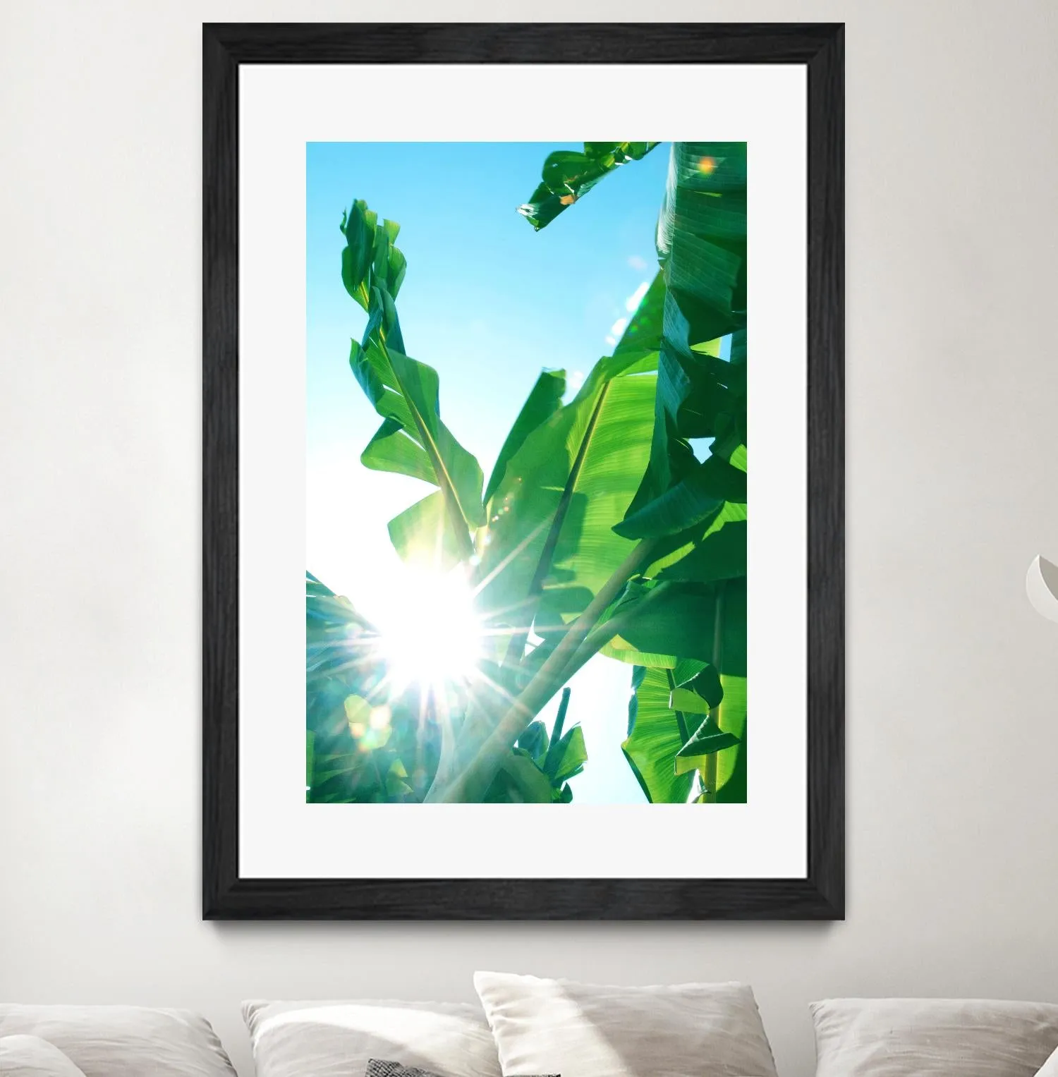 Banana Leaves Delight #1 #tropical #decor #art