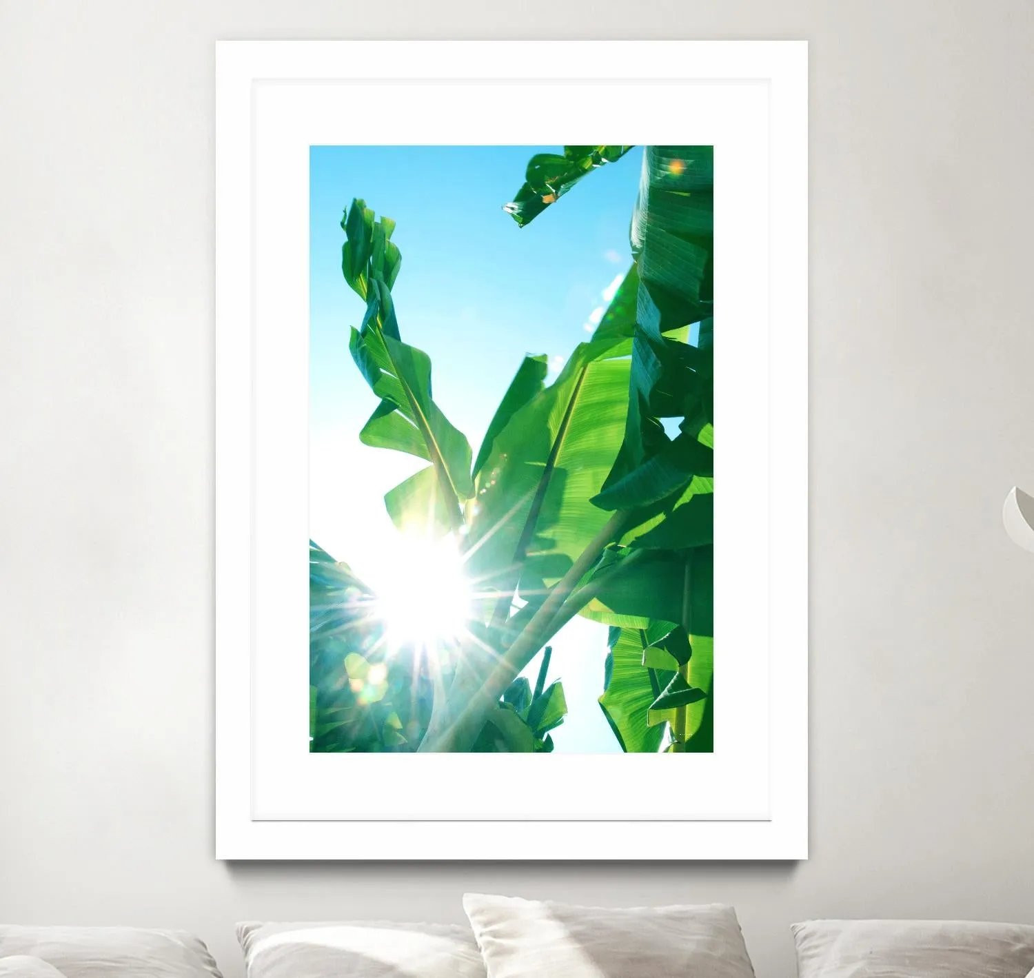 Banana Leaves Delight #1 #tropical #decor #art