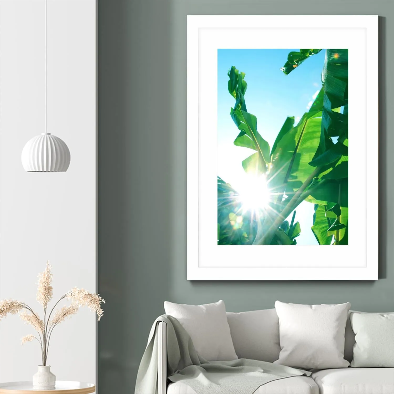 Banana Leaves Delight #1 #tropical #decor #art