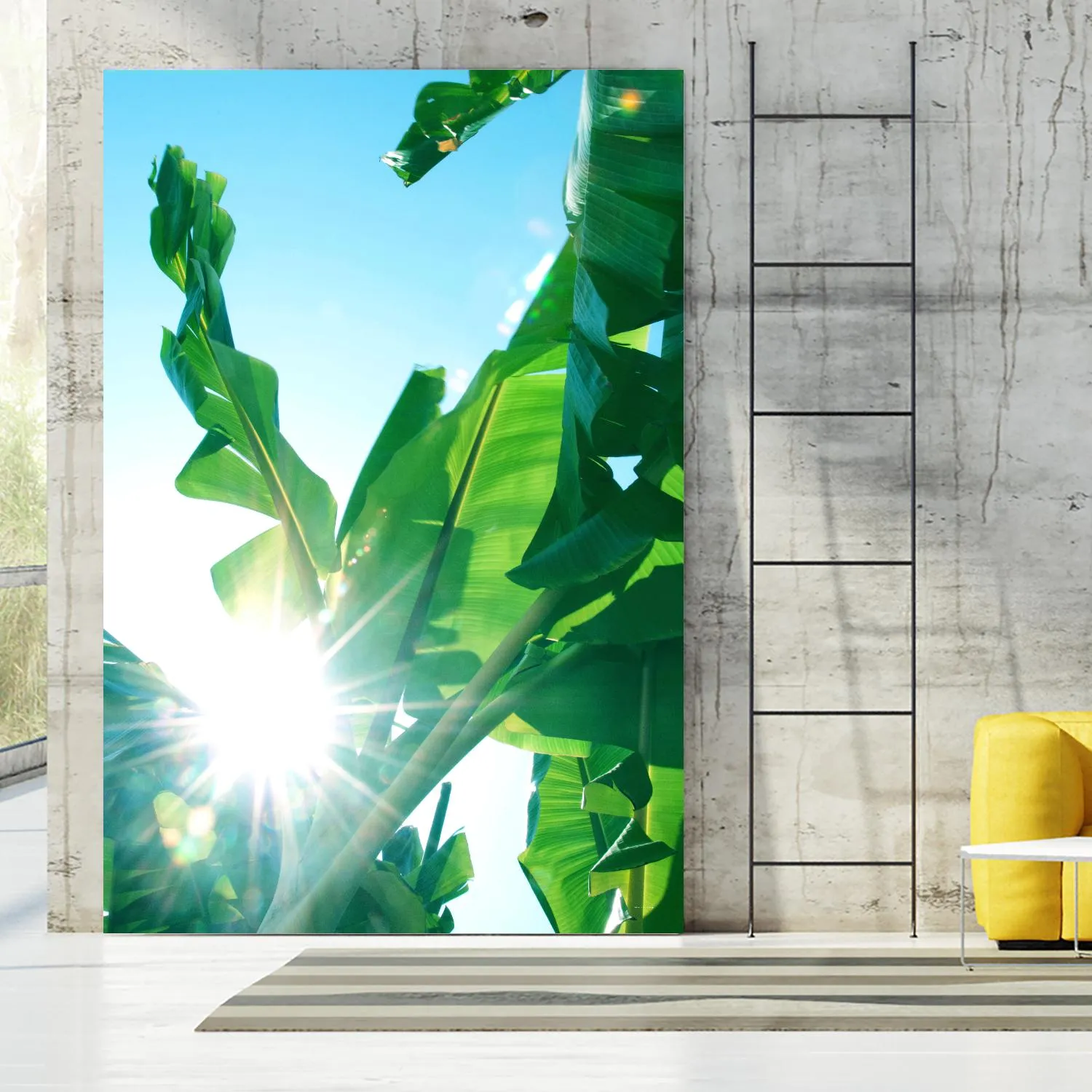 Banana Leaves Delight #1 #tropical #decor #art