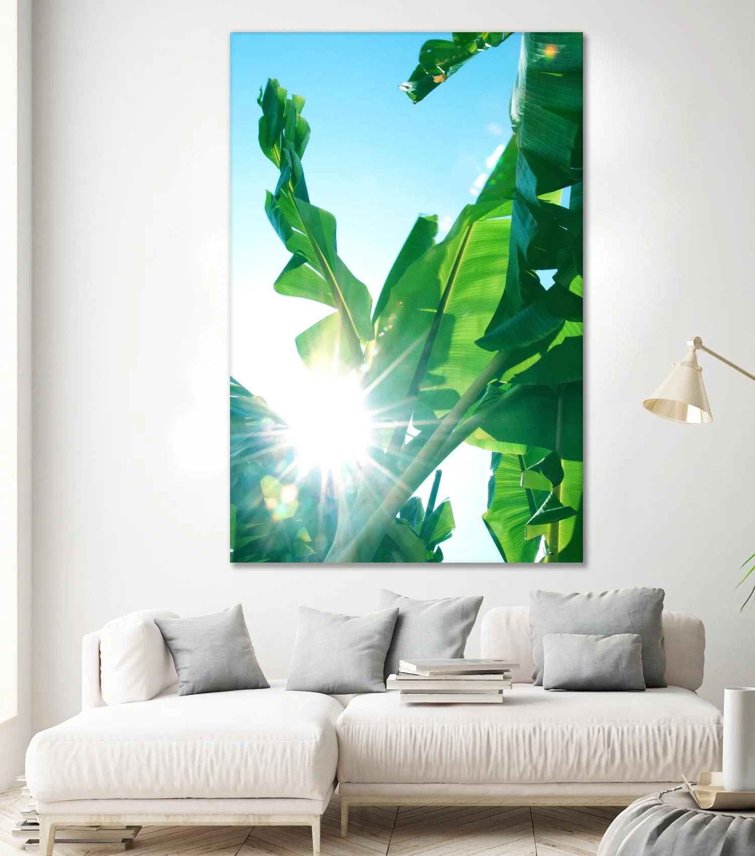 Banana Leaves Delight #1 #tropical #decor #art