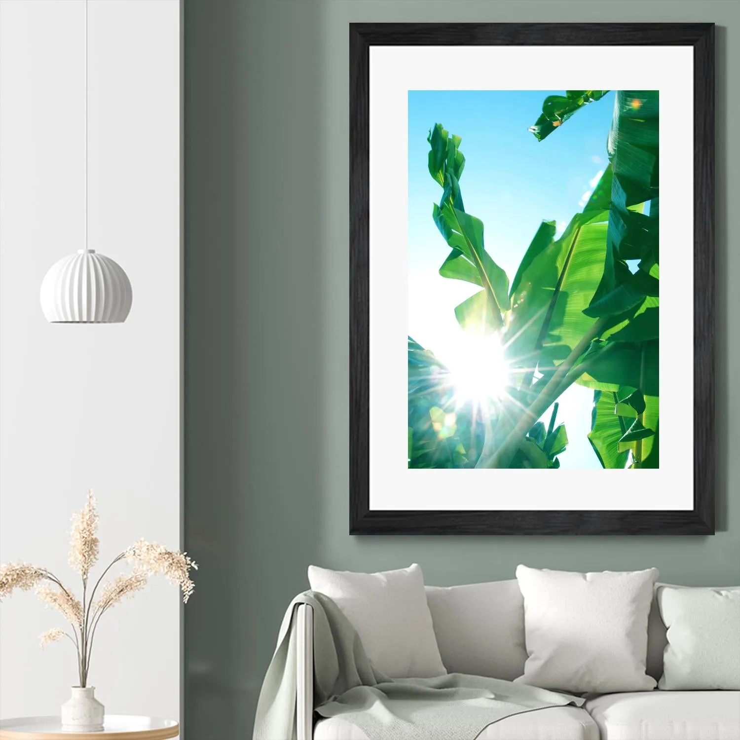 Banana Leaves Delight #1 #tropical #decor #art