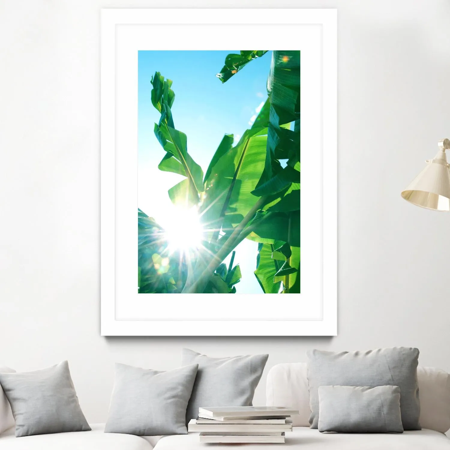 Banana Leaves Delight #1 #tropical #decor #art