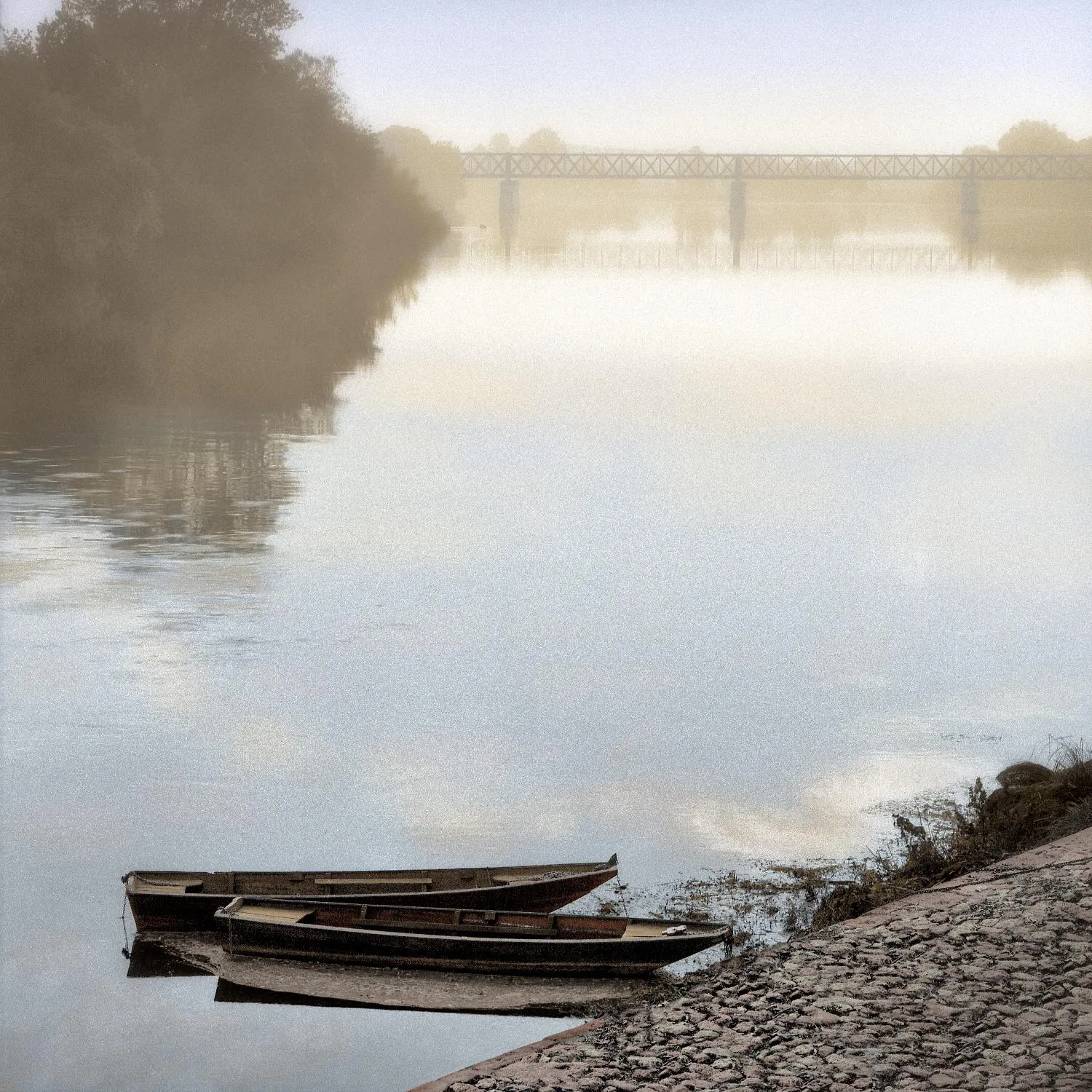 Boats on the Seine #2