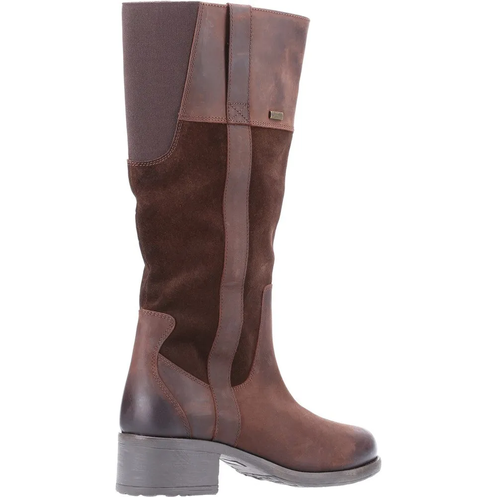 Brown Samara Calf Boots