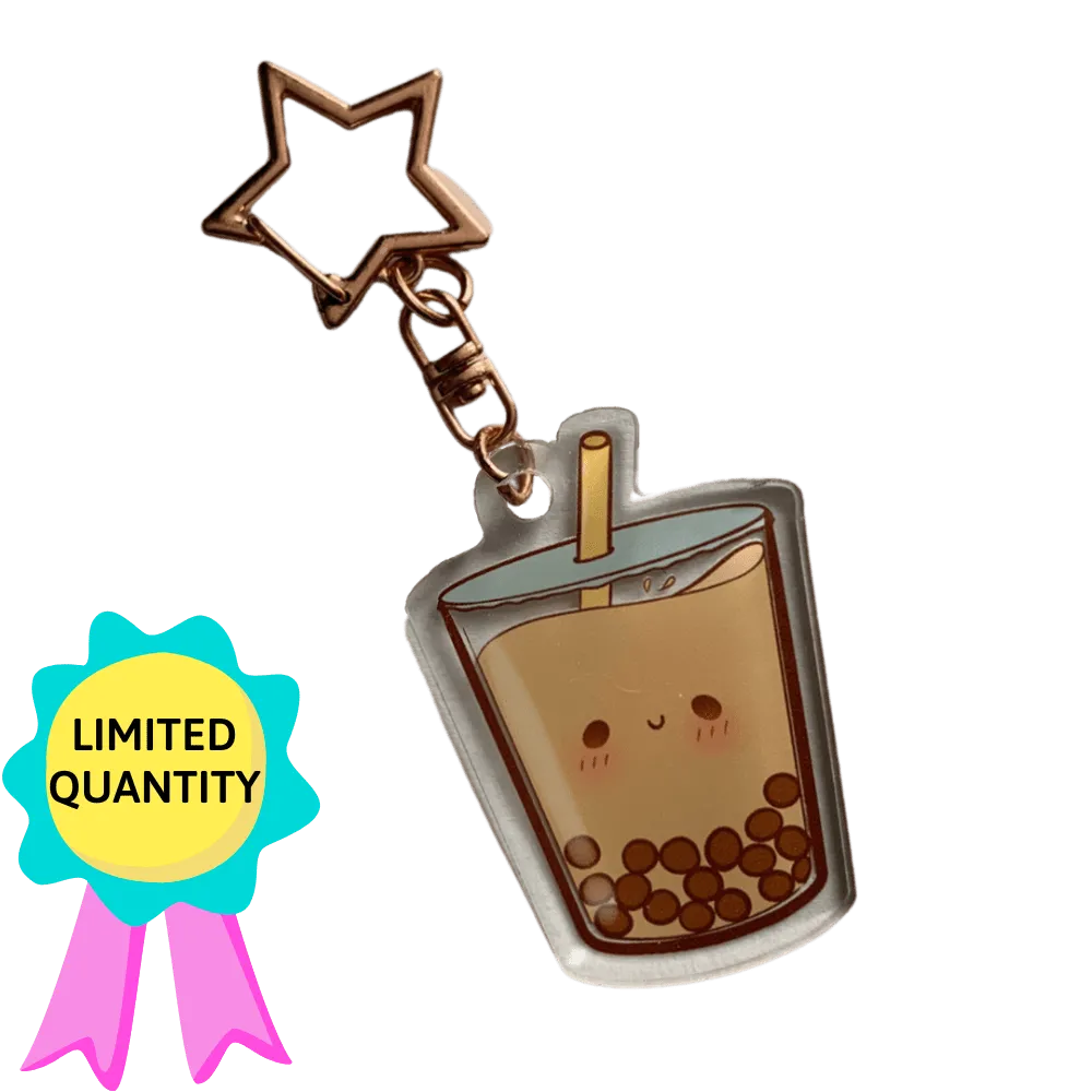 Bubble Tea Keychain