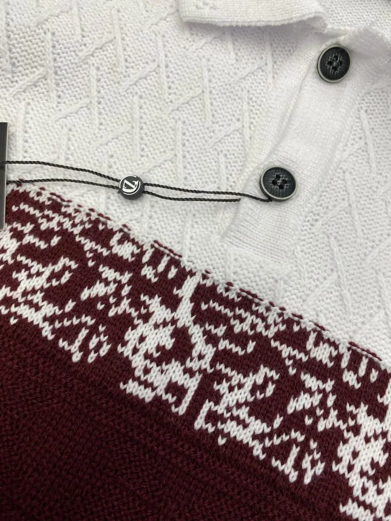 Burgundy Sweater