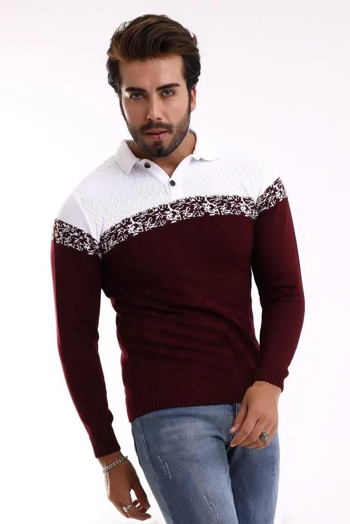 Burgundy Sweater