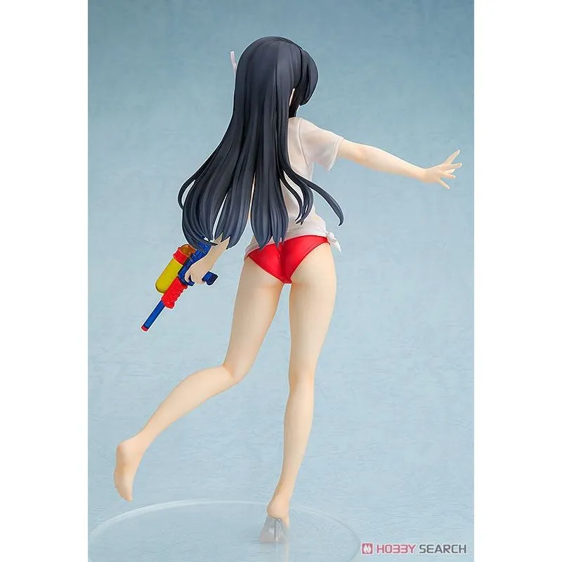 Chara-ani Rascal Does Not Dream of Bunny Girl Senpai: Mai Sakurajima (Water Gun Date Ver.) 1:7 Scale PVC Figure