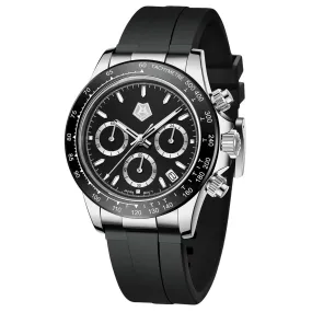 Chronograph Watch | Rubber Band | 8389M