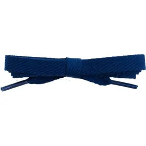 Cotton Flat 3/8 - Navy (2 Pair Pack) Shoelaces