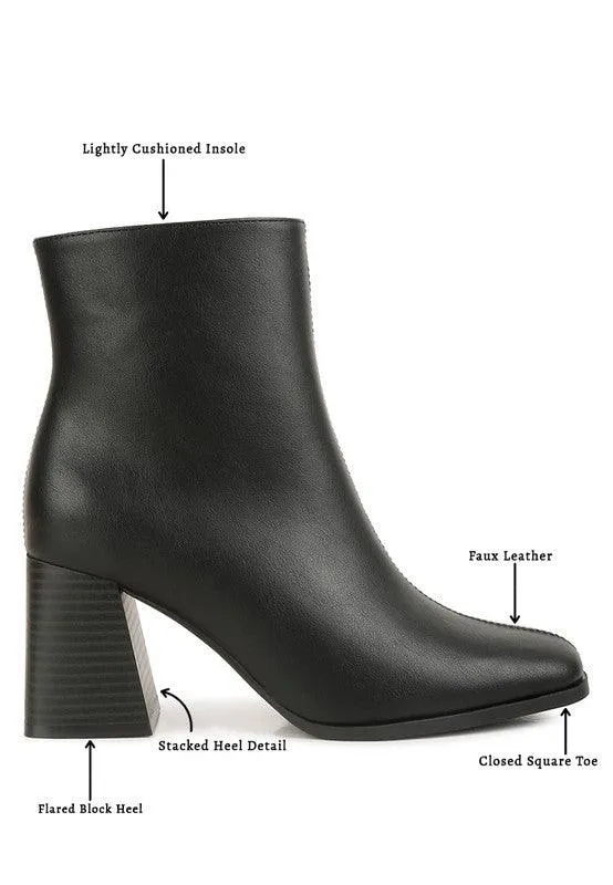 Cox Cut Out Block Heeled Chelsea Boots