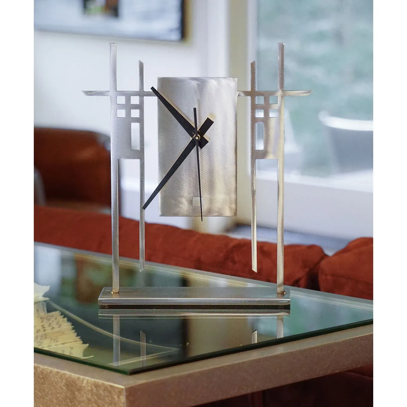 Craftsman Clock, Table, Desk & Shelf Clock by Girardini Design