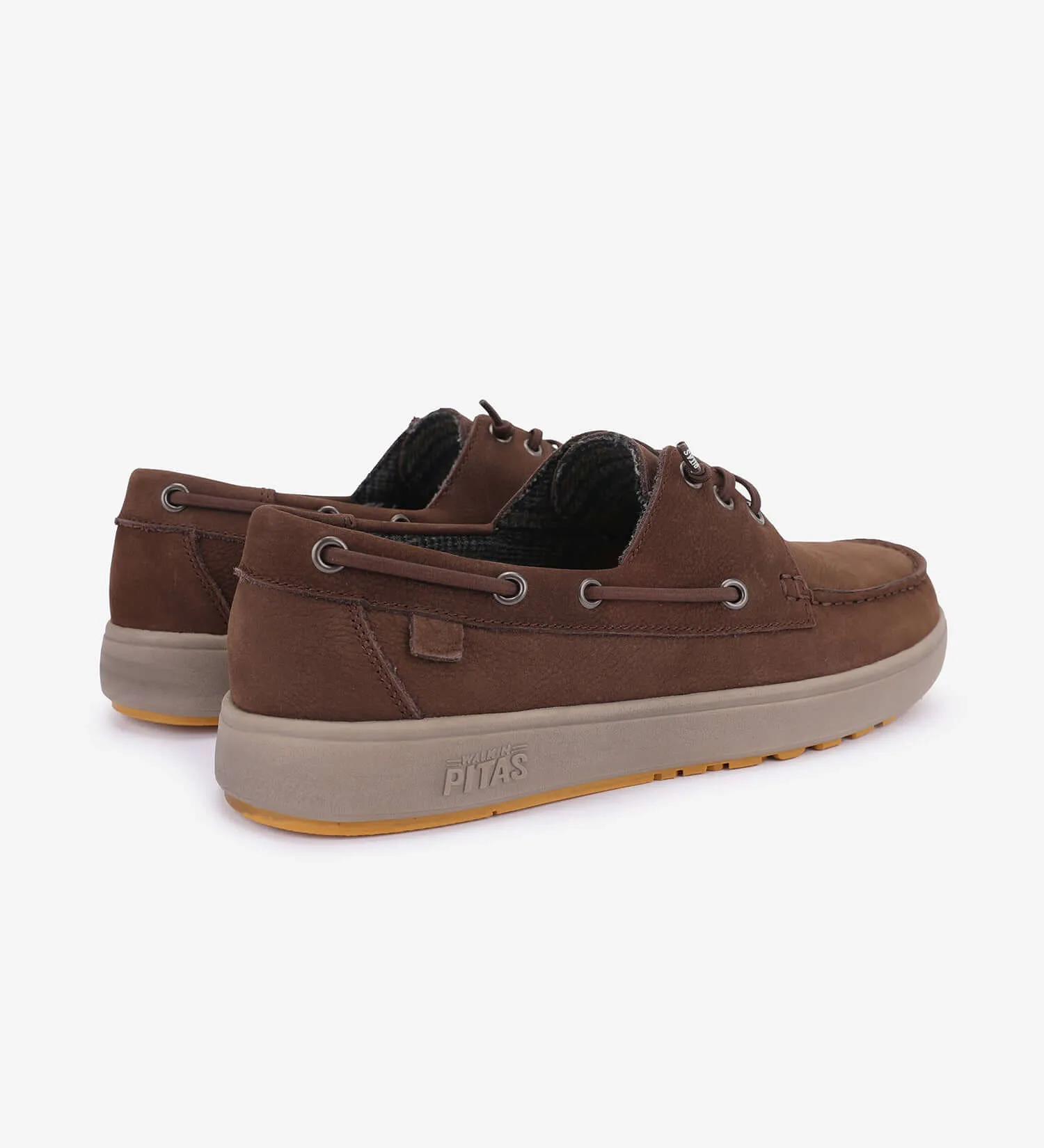 Daiki Leather Boat Shoes