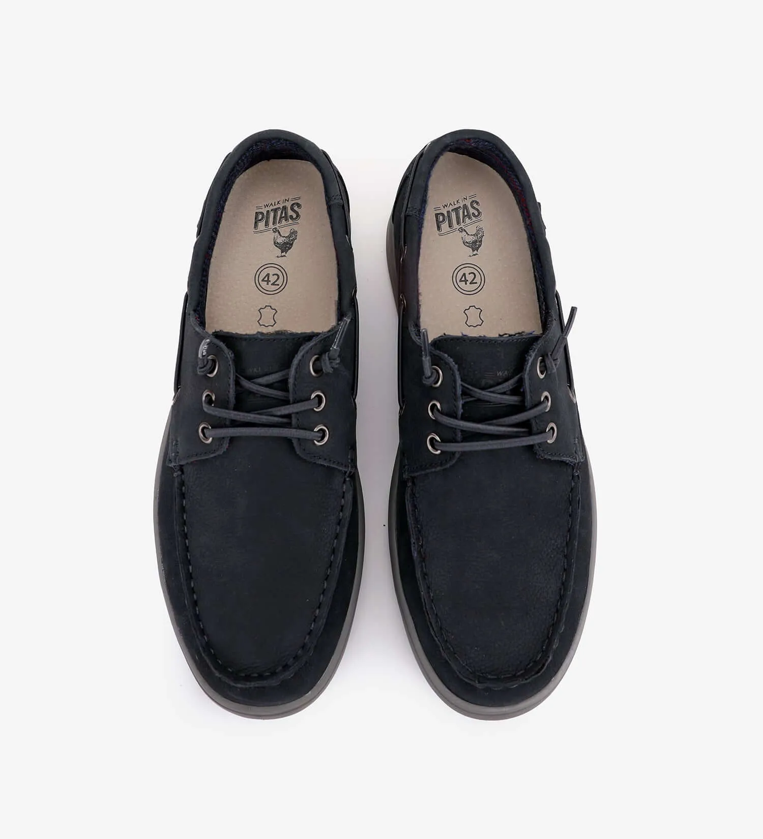 Daiki Leather Boat Shoes