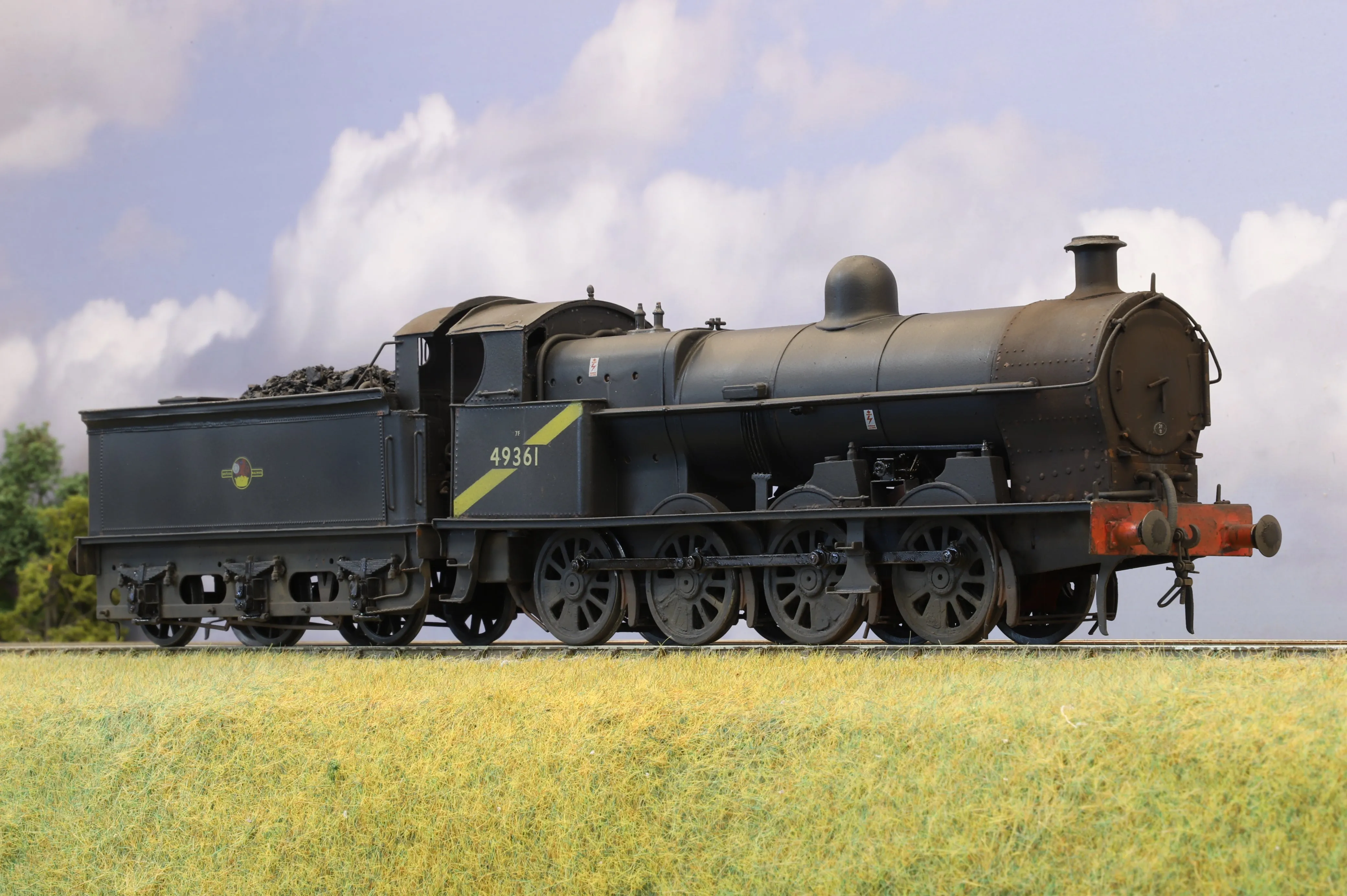 David Andrews Kit Built Finescale O Gauge G2A 'Super D' 0-8-0 '49361', Weathered by Neil Armitage