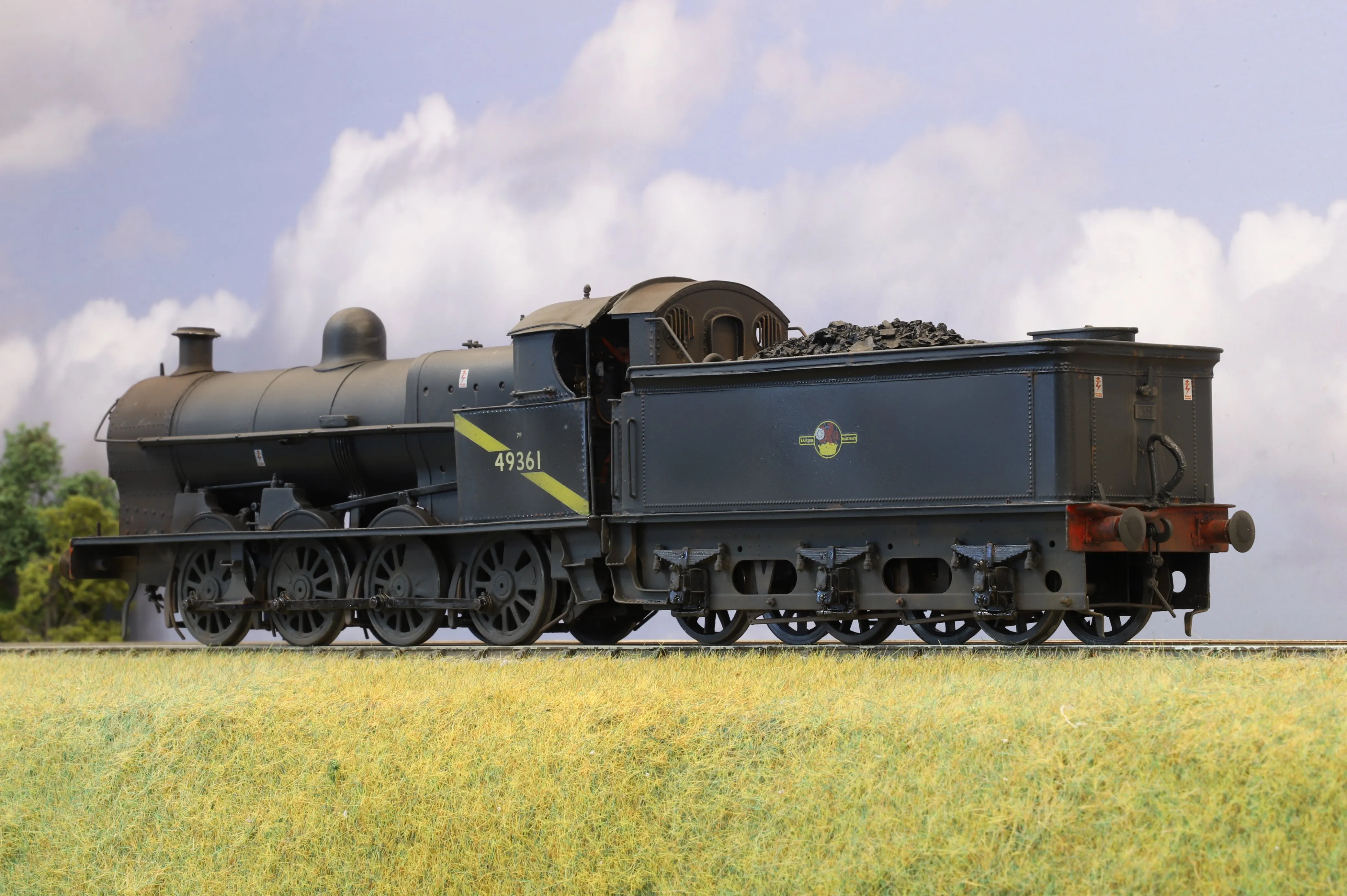 David Andrews Kit Built Finescale O Gauge G2A 'Super D' 0-8-0 '49361', Weathered by Neil Armitage