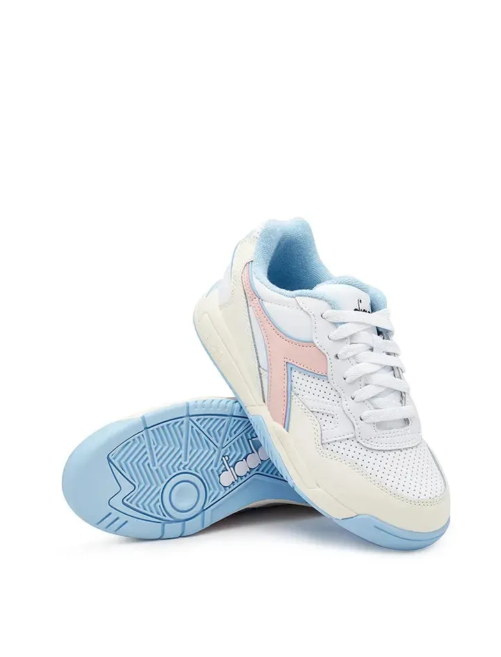 Diadora Womens Winner Trainer White / Peach Whip