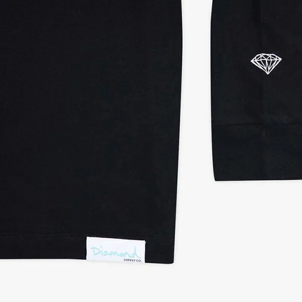 Diamond x Nautica Clocked LS Tee Black