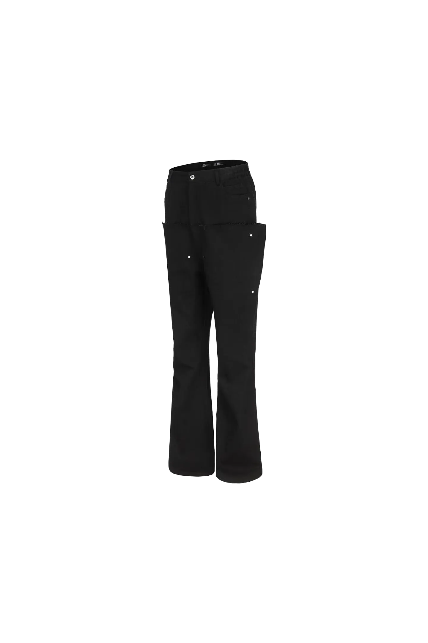 Disark New Denim Double Wide Leg Pants