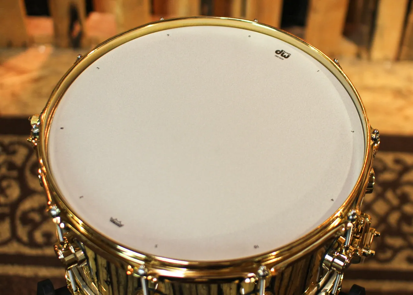 DW 6.5x14 Collector's Cherry VLT Royal Ebony Snare Drum - SO#1315778