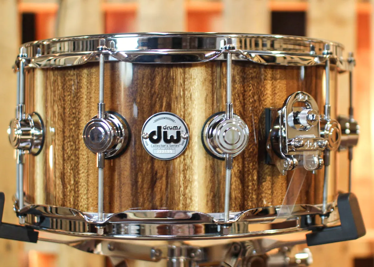 DW 6.5x14 Collector's Maple VLT Monkey Pod Snare Drum - SO#1315793