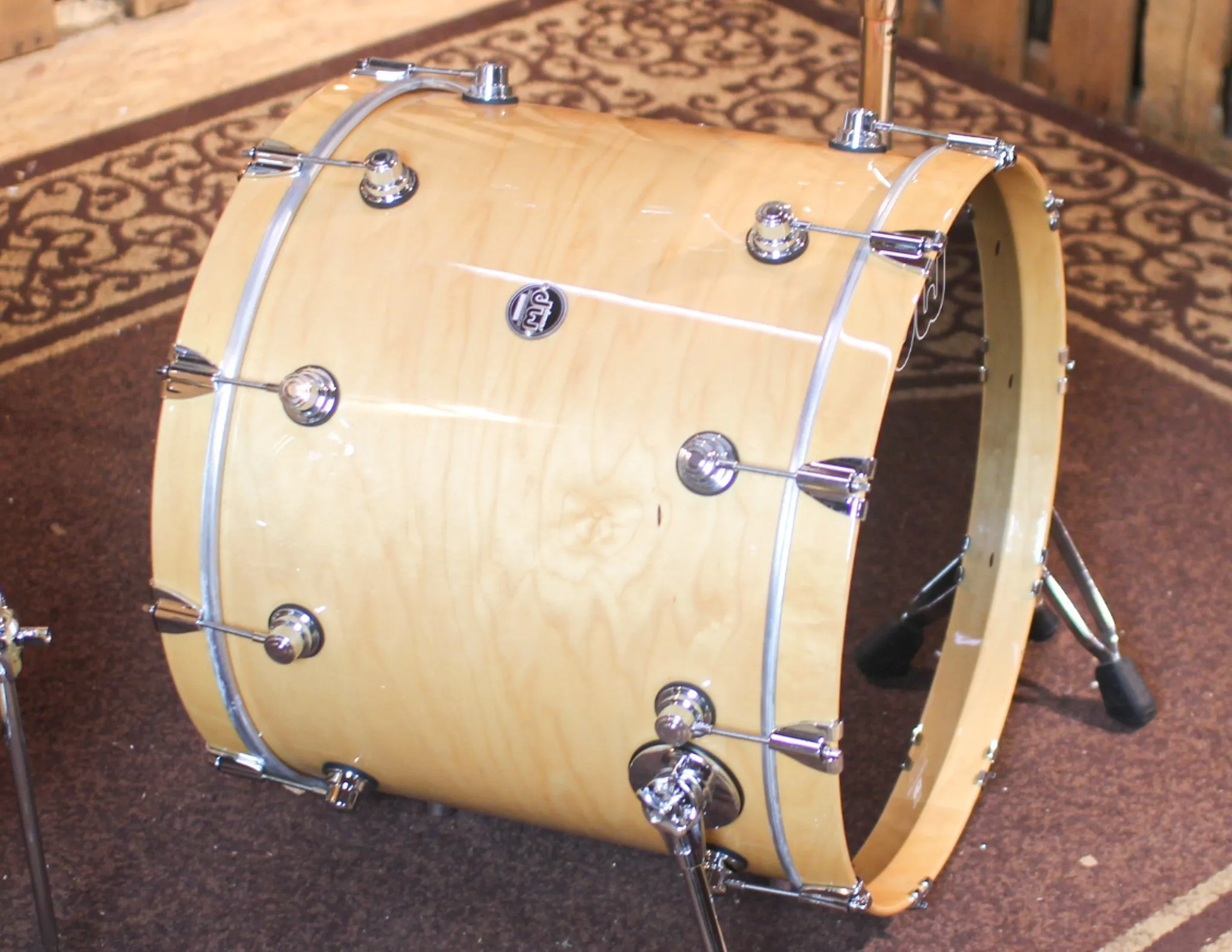 DW Performance Natural Lacquer Drum Set - 18x22,8x10,9x12,14x16 - #2