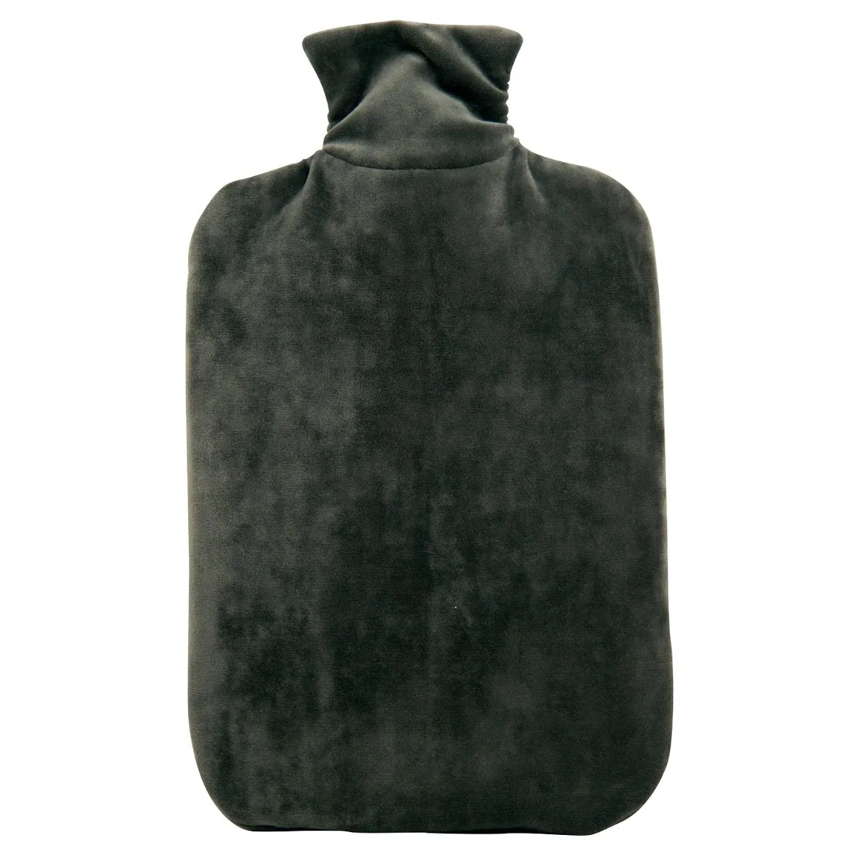 Eco Hot Water Bottle with Cover, Nicki - Lunar Grey