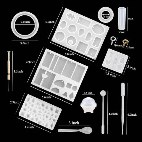 Fashion Trend DIY Jewelry Mold (83 pcs set)