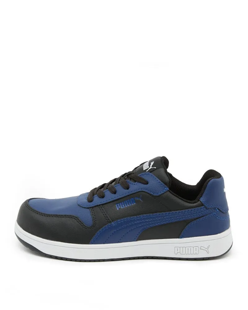 Frontcourt Low Heritage Safety Shoe - Black/Blue