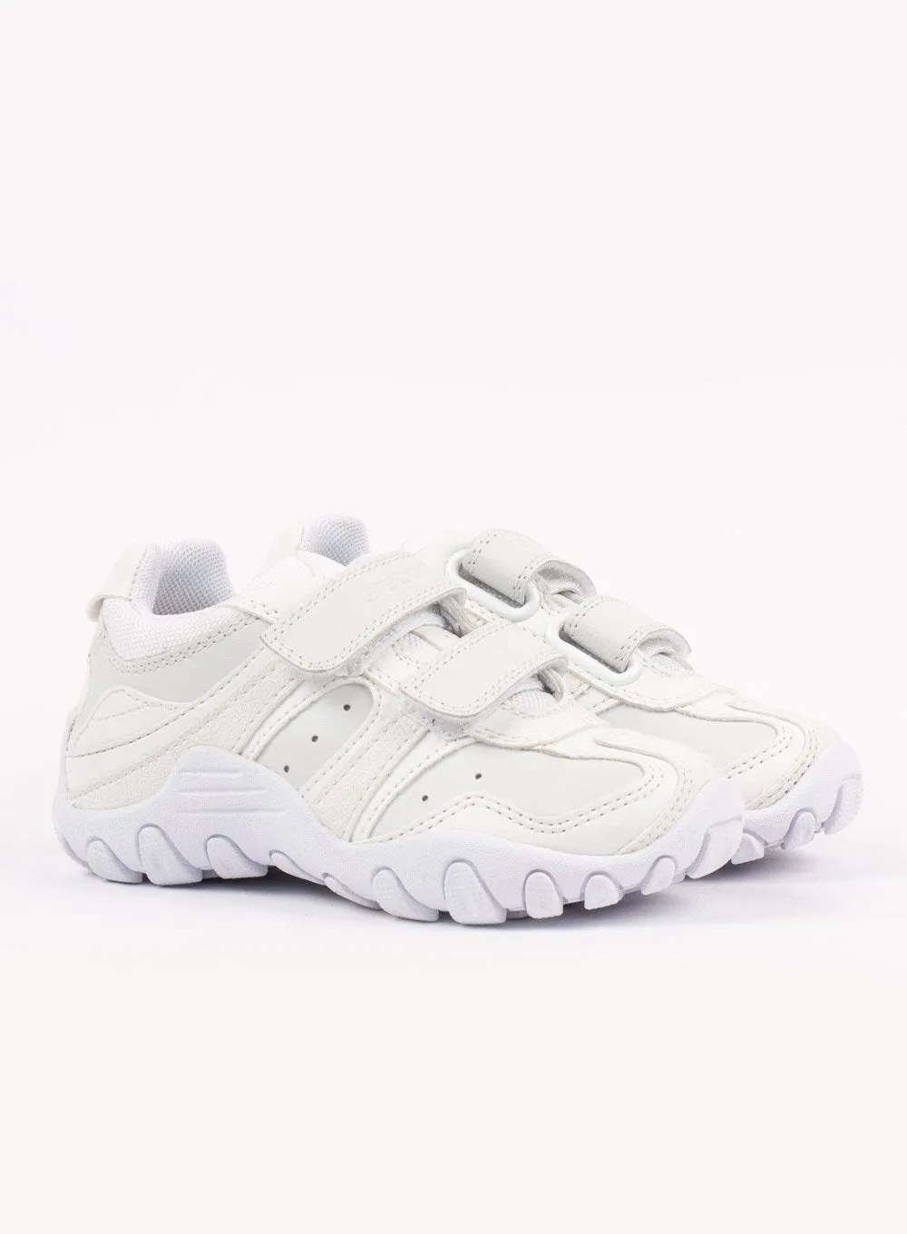 Geox Crush Trainers in White